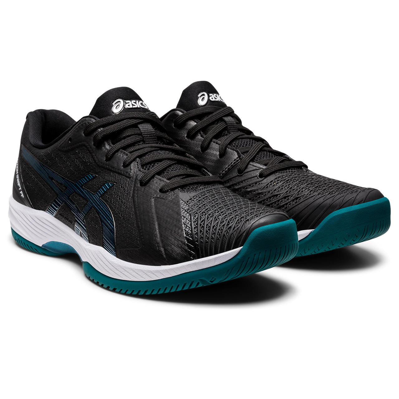 Asics Solution Swift Ff Erkek Siyah Tenis Ayakkab s 1041A298 001