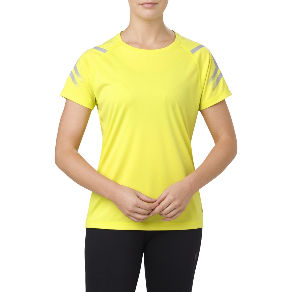 Icon Ss Top Kadın Sarı Tshirt 154540-4034