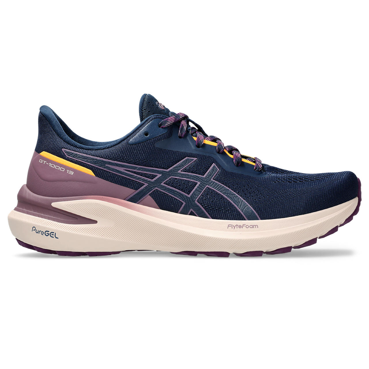 Asics Gt 1000 13 Tr Kad n Lacivert Ko u Ayakkab s 1012B747 700