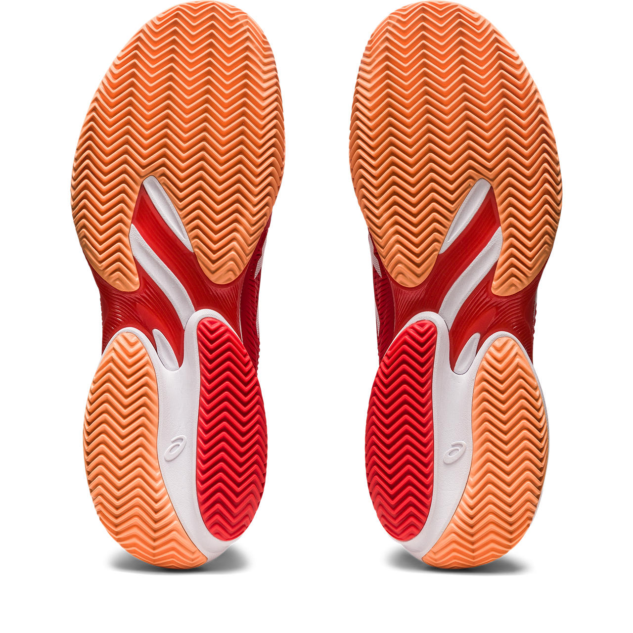 れなたんNO.1 Asics Court Ff 3 Novak Clay Erkek Kırmızı Beyaz Tenis Ayakkabısı