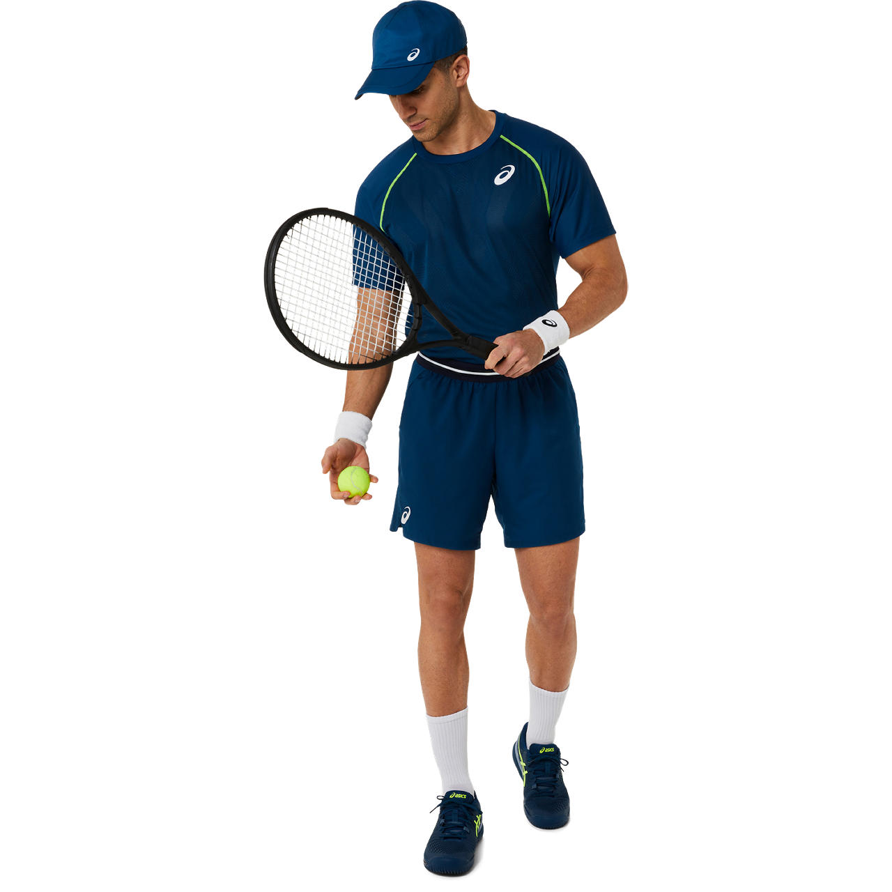 Asics Men Match 7In Short Erkek Lacivert Şort 2041A301-412