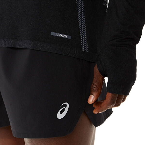 Asics Seamless Ls Top Erkek Siyah Uzun Kollu Tshirt 2011C394-002-6