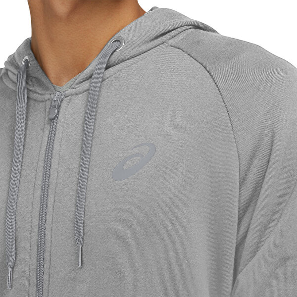 Long coat fz hoodie asics top