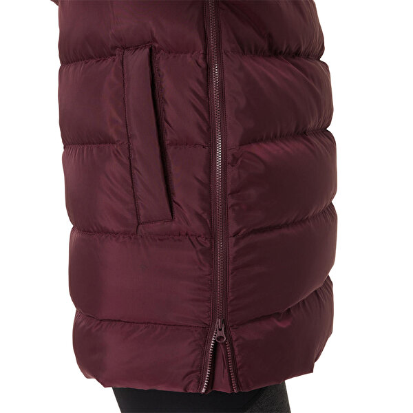 Asics tiger logo tape long discount down jacket
