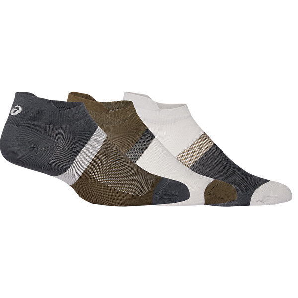 Resim 3Ppk Color Block Ankle Sock