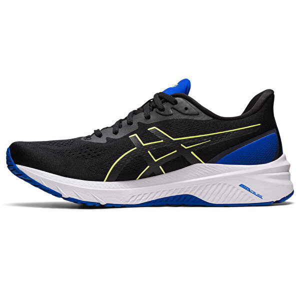 Asics Gt 1000 12 Erkek Siyah Mavi Ko u Ayakkab s 1011B631 002