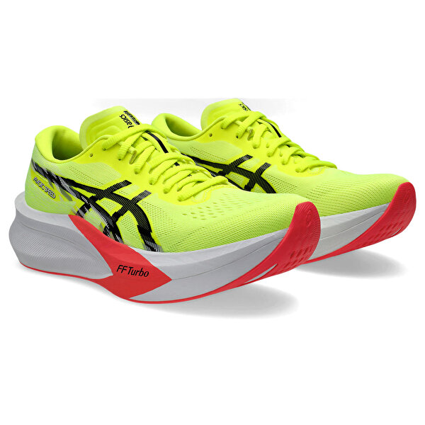 Asics Magic Speed 4 Kadın Yeşil Kırmızı Koşu Ayakkabısı 1012B676-750-2