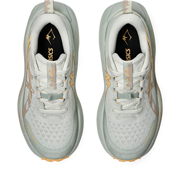 Asics Trabuco Max 4 Kadın Yeşil Outdoor Koşu Ayakkabısı 1012B769-100-6