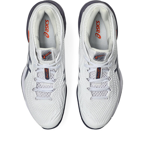 Asics Court Ff 3 Erkek Beyaz-turuncu Tenis Ayakkabısı 1041A370-104-6