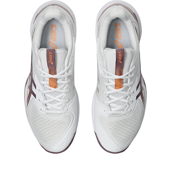 Asics Solution Speed Ff 3 Kadın Beyaz Pembe Tenis Ayakkabısı 1042A250-102-6