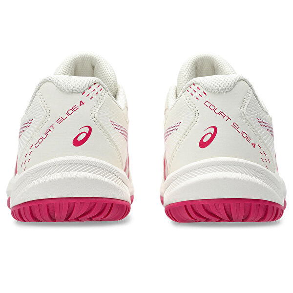Asics Court Slide 4 Kadın Beyaz Tenis Ayakkabısı 1042A283-101-4