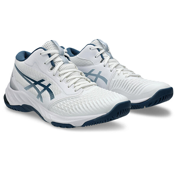 Asics Netburner Ballistic Ff Mt 3 Erkek Krem Voleybol Ayakkabısı 1051A074-103-2