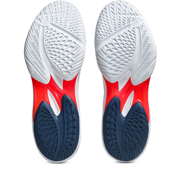 Asics Sky Elite Ff 3 Erkek Beyaz-turuncu Voleybol Ayakkabısı 1051A080-104-5