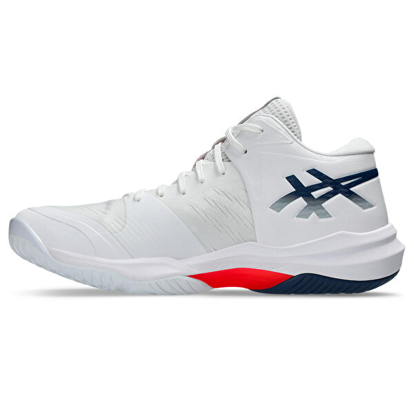 Asics Sky Elite Ff Mt 3 Erkek Beyaz-turuncu Voleybol Ayakkabısı 1051A081-104-1