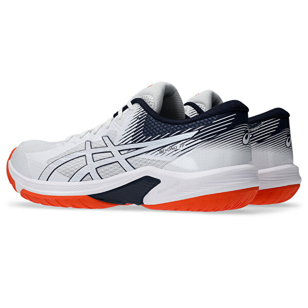 Asics Beyond Ff Erkek Beyaz-turuncu Voleybol Ayakkabısı 1071A092-104-3
