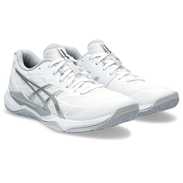 Asics Gel-tactic 12 Kadın Beyaz Gri Voleybol Ayakkabısı 1072A092-100-2