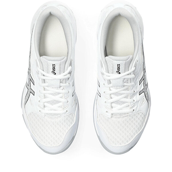 Asics Gel-rocket 11 Kadın Beyaz Gri Voleybol Ayakkabısı 1072A093-101-6