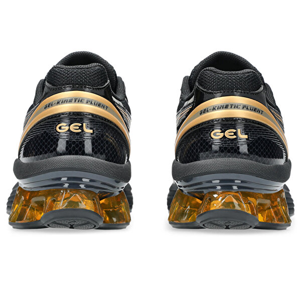 Asics Gel-kinetic Fluent Unisex Black/pure Silver Sneakers 1203A591-001-4