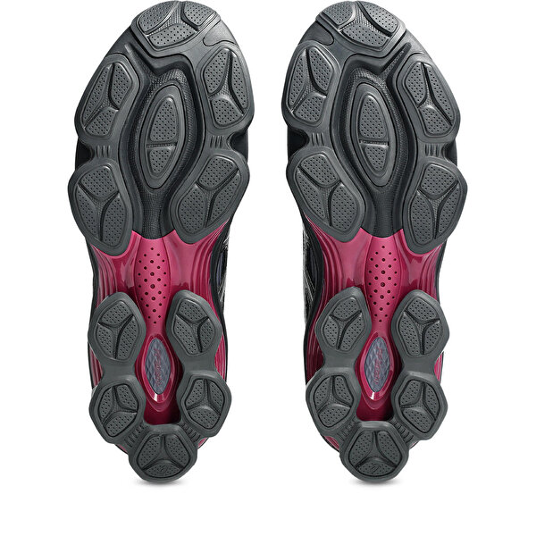 Asics Gel-kinetic Fluent Unisex Black/pure Silver Sneakers 1203A737-001-5