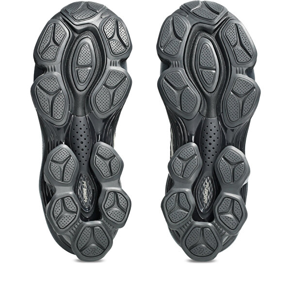 Asics Us6-s Gel-kinetic Fluent Unisex Black/pure Silver Sneakers 1203A748-001-5