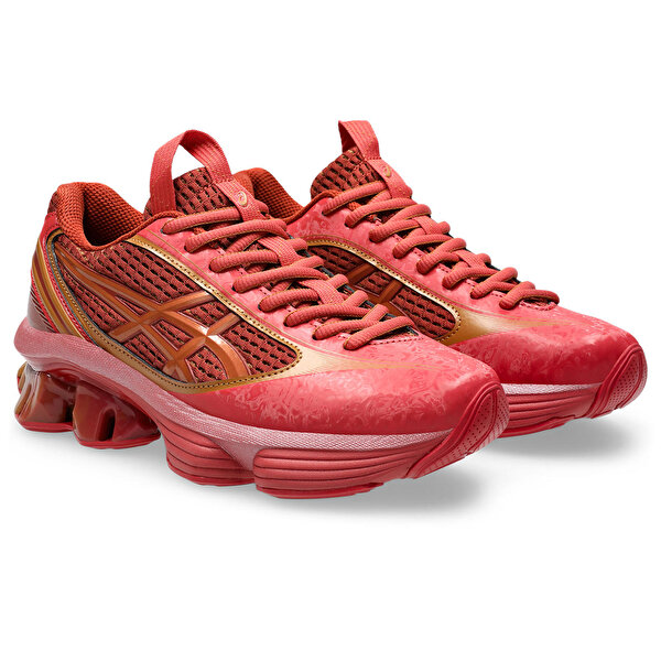 Asics Us6-s Gel-kinetic Fluent Unisex Orange Sneakers 1203A748-700-2