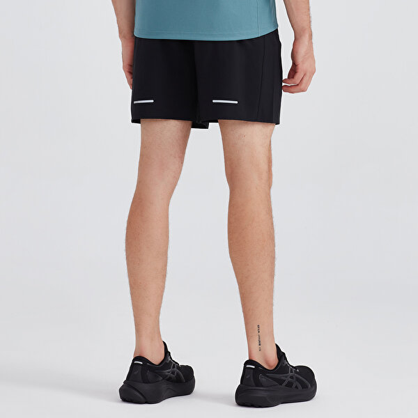 Asics Icon Short Erkek Siyah Şort 2011C730-001-3