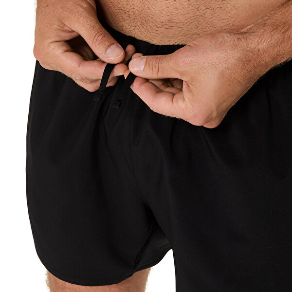 Asics Asics Core 5In Short Erkek Black/pure Silver Şort 2011D214-001-4