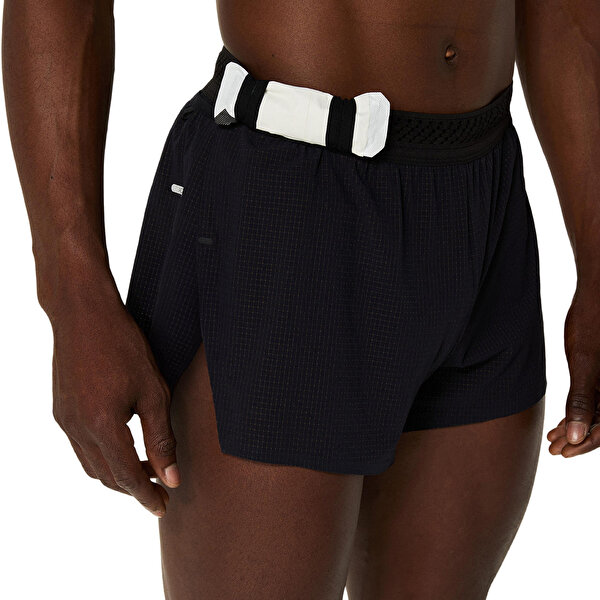 Asics Metarun Split Short Erkek Siyah Şort 2011C752-001-3