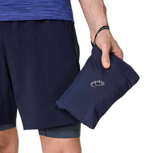 Asics Road Packable Jacket Erkek Lacivert Ceket 2011D084-401-7