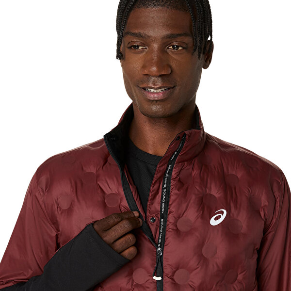 Asics Road Winter Jacket Erkek Bordo Ceket 2011D087-200-3
