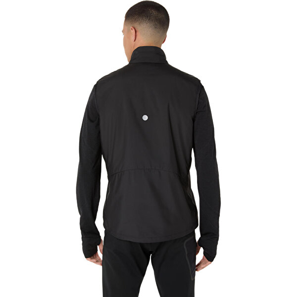 Asics Road Winter Gilet Erkek Siyah Yelek 2011D090-001-1