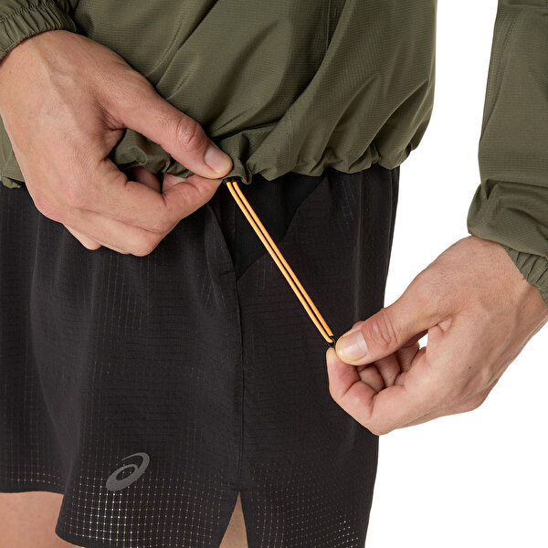 Asics Fujitrail Elite Waterproof Jacket Erkek Yeşil Ceket 2011D265-301-4