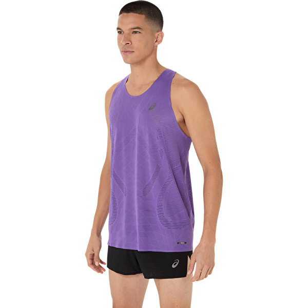 Asics Metarun Singlet Erkek Mor Atlet 2011D287-500-2