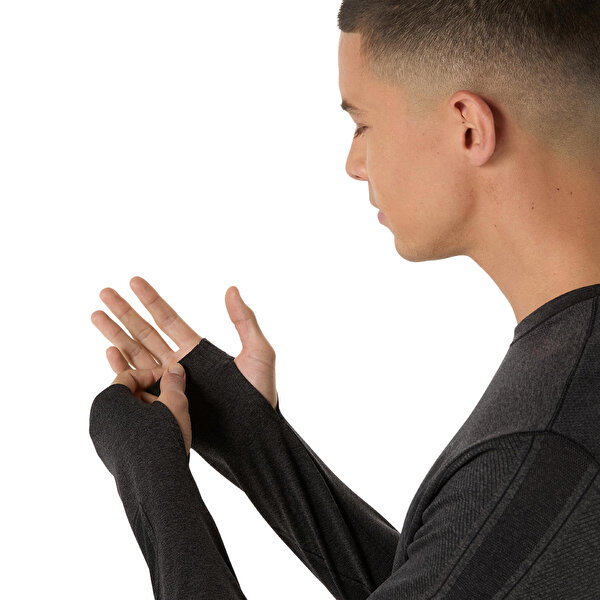 Asics Road Seamless Ls Top Erkek Siyah Tshirt 2011D356-001-4