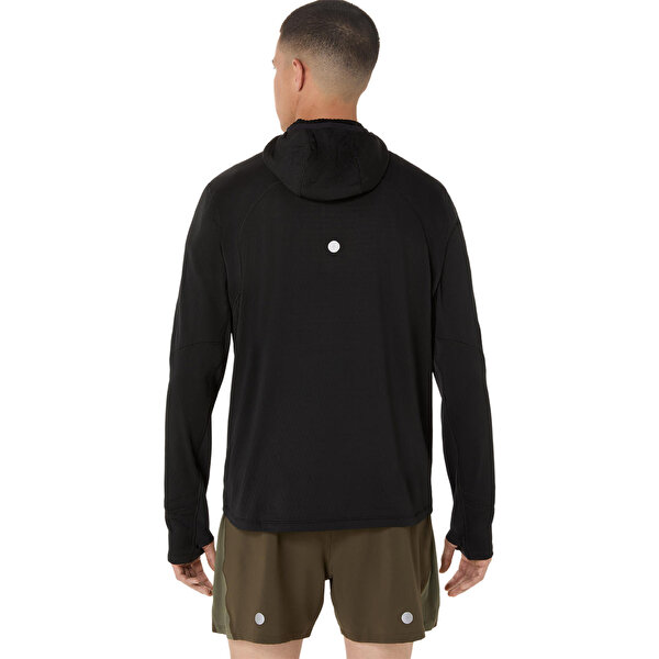 Asics Road Winter Ls Hoodie Erkek Siyah Sweatshirt 2011D359-001-1