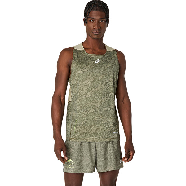 Fujitrail Singlet Erkek Yeşil Atlet 2011D388-300
