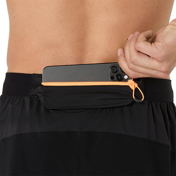 Asics Fujitrail All Over Print 5In Short Erkek Siyah Şort 2011D392-001-6