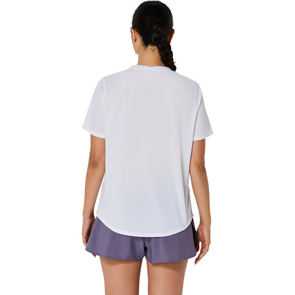 Asics Asics Core Ss Top Kadın White Traditional Kısa Kollu Tshirt 2012D170-100-1