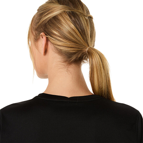 Asics Asics Core Ls Top Kadın Black/pure Silver Uzun Kollu Tshirt 2012D181-001-4