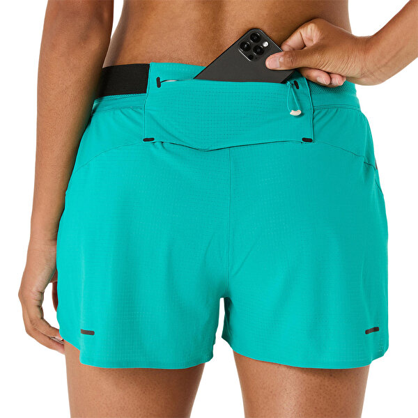 Asics Metarun Split Short Kadın Lacivert Şort 2012C858-401-4