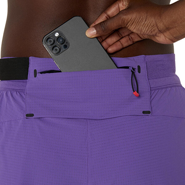 Asics Metarun Split Short Kadın Mor Şort 2012C858-500-6