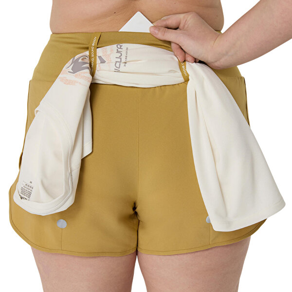 Asics Road 3.5In Short Kadın Sarı Şort 2012C965-303-5