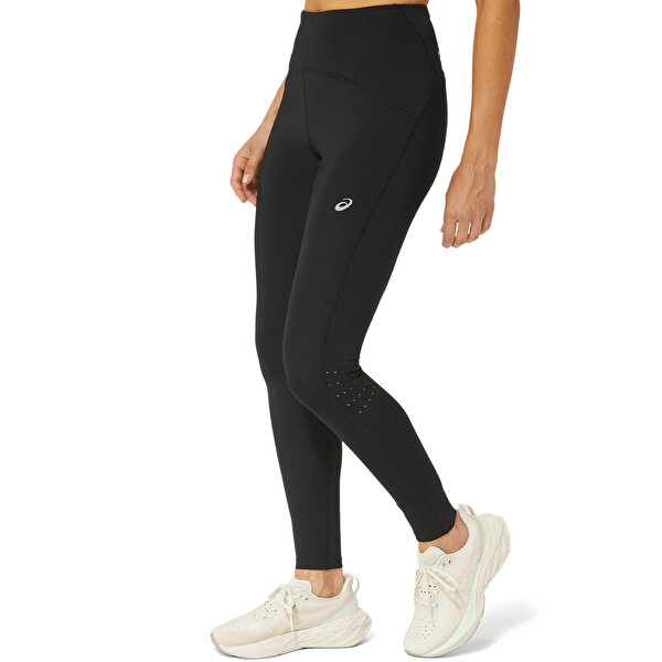 Asics Road High Waist Tight Kadın Siyah Tayt 2012C968-001-1
