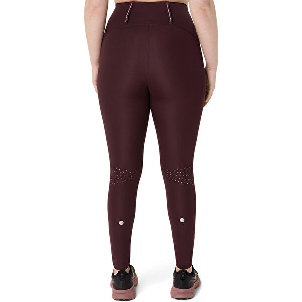 Asics Road High Waist Tight Kadın Bordo Tayt 2012C968-601-1