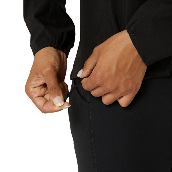 Asics Metarun Waterproof Jacket Kadın Siyah Ceket 2012D092-001-6