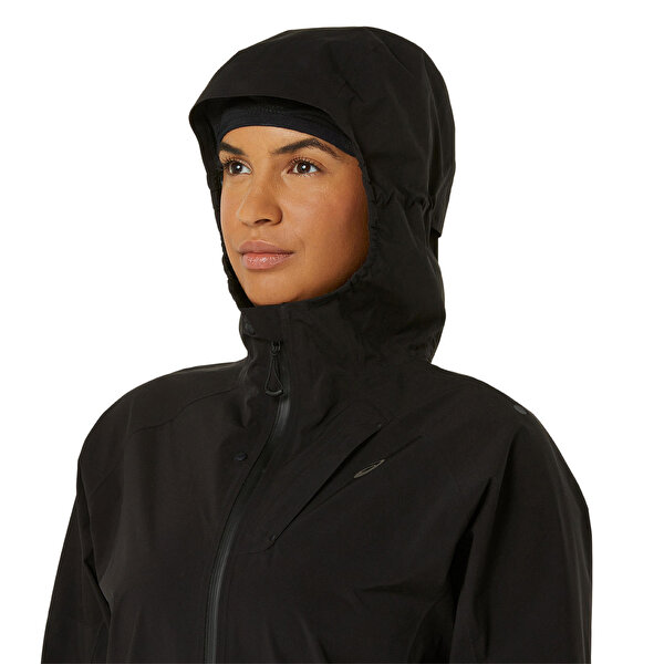 Asics Metarun Waterproof Jacket Kadın Siyah Ceket 2012D092-001-7