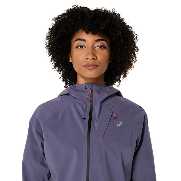 Asics Metarun Waterproof Jacket Kadın Dark Purple Ceket 2012D092-500-5
