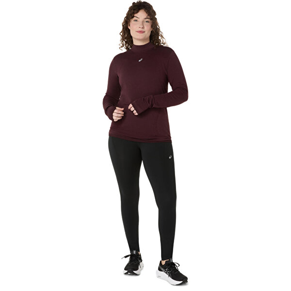 Asics Road Winter High Waist Tight Kadın Siyah Tayt 2012D278-001-6