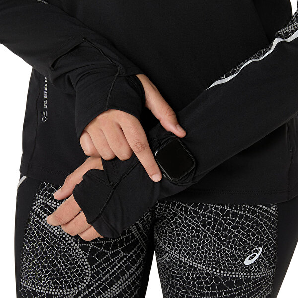 Asics Limited Series Lite-show Ls Top Kadın Siyah Tshirt 2012D287-001-4