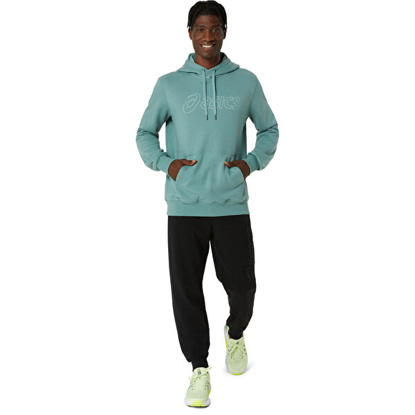 Asics Asics Oth Hoodie Erkek Yeşil Sweatshirt 2031E187-301-6